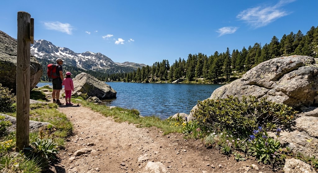 Route et navette vers le lac des Bouillouses depuis Font-Romeu