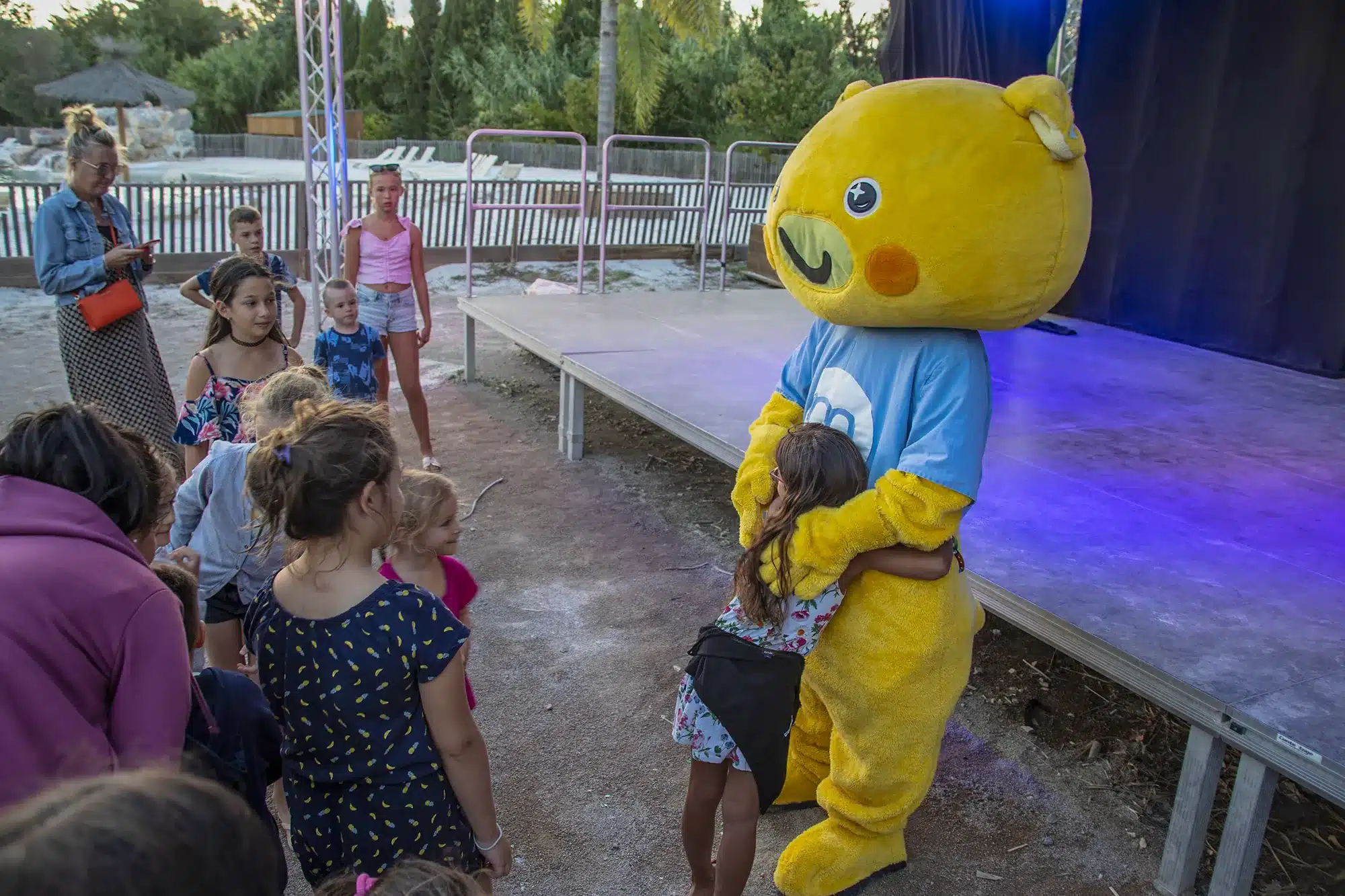 mascotte du camping