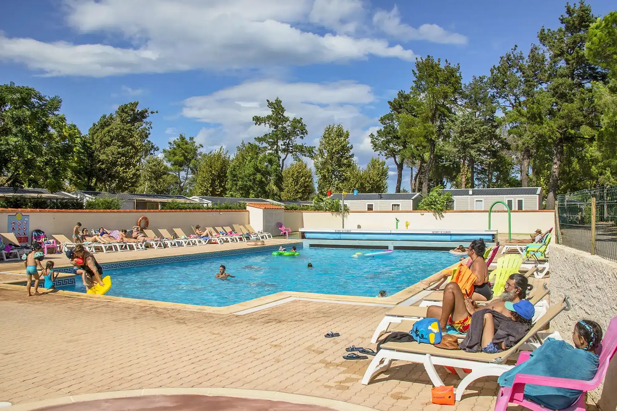 zwembad camping argeles