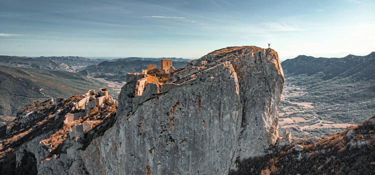 randonnee dans le massif des alberes